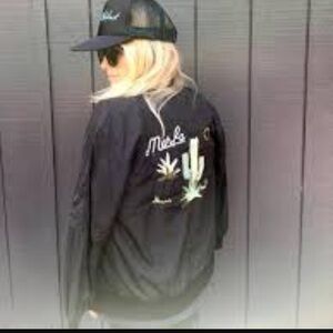Black Embroidered Women's Jacket